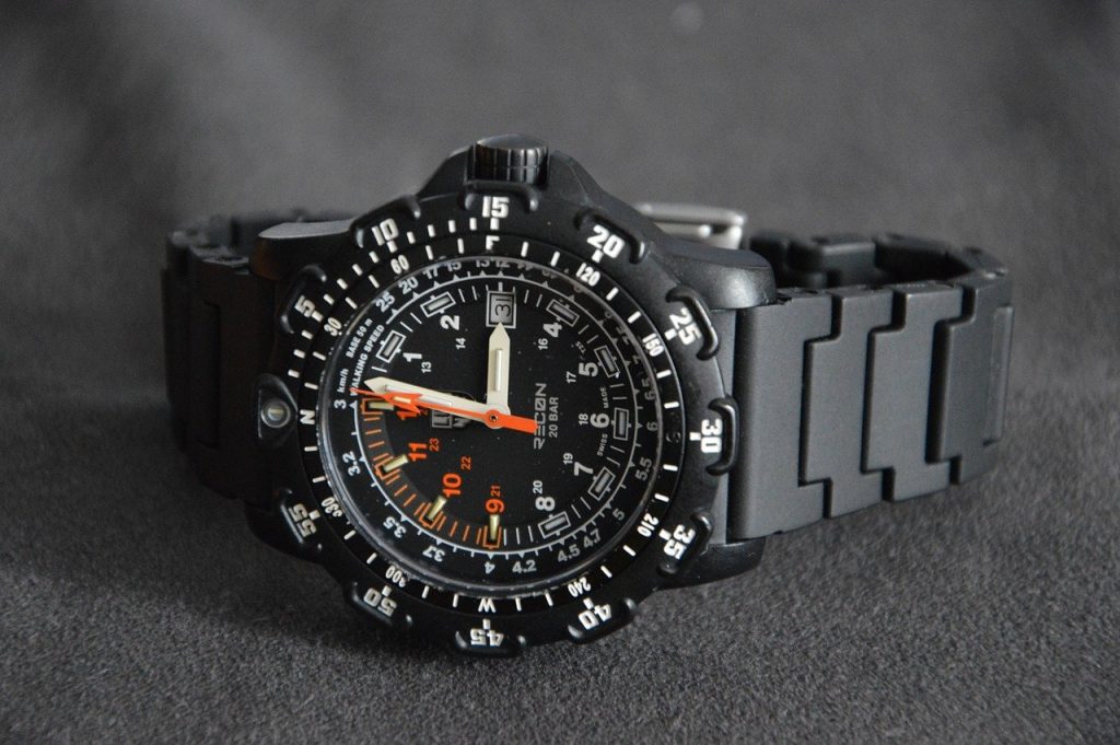 rugged military watch by Luminox