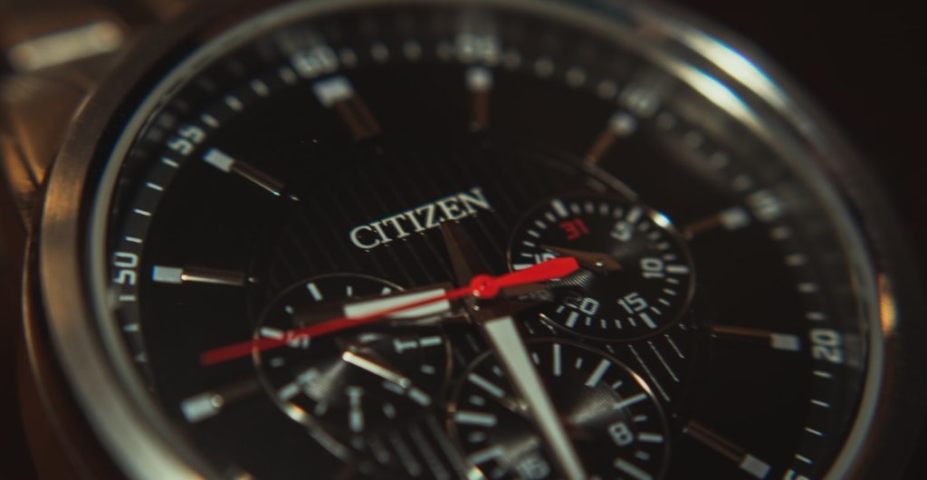 atomic timekeeping in a Citizen watch