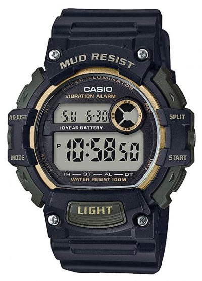 vibrating alarm watch with rugged looks