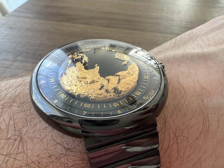 Ciga Design Blue Planet Gilding Watch