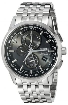 Citizen watch with solar power and atomic time