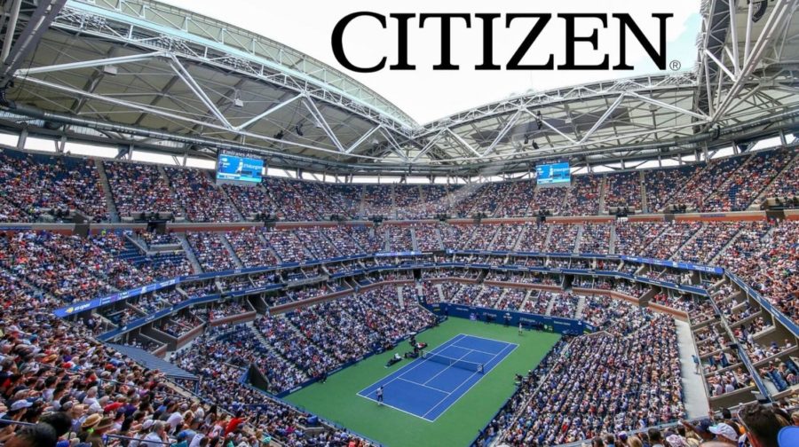 Citizen as the Official timekeeper of US Open tennis competition