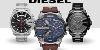 Diesel big face watches