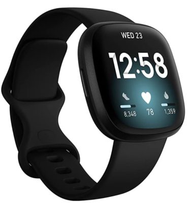Fitness tracker with rubber band and various functions