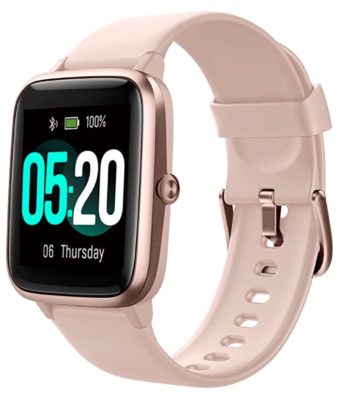 Pink smartwatch with affordable price