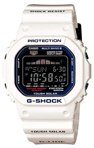 White G-Shock among the best surf watches for tide tracking