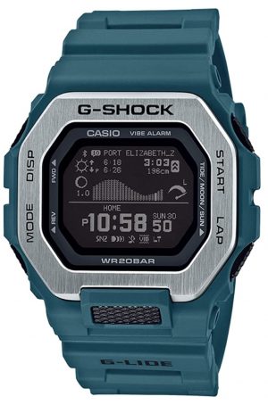 Contemporary G-Shock watch with digital screen and Bluetooth