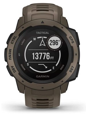 Garmin survival watch with digital screen