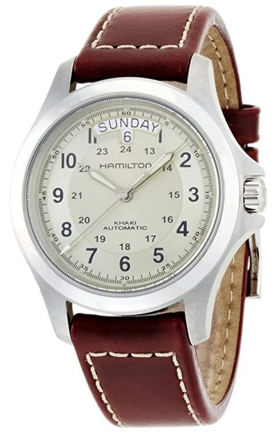 vintage military-inspired Hamilton timepiece