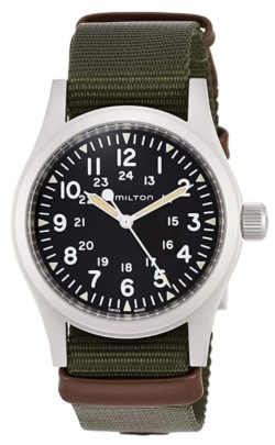 A mechanical vintage-style army watch from Hamilton