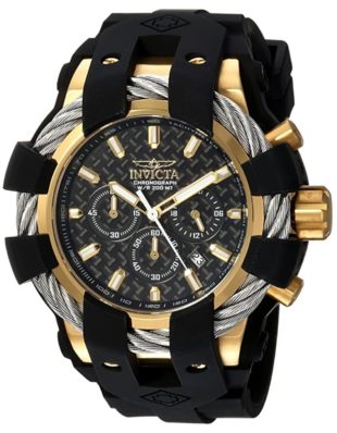 Masculine oversized Invicta timepiece