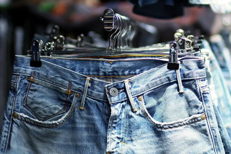 An extra pocket for a pocket watch on jeans