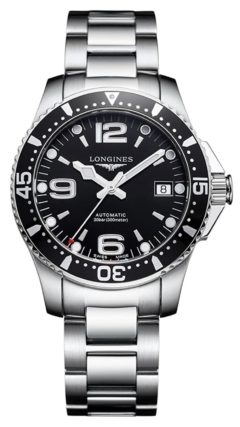 Swiss-made premium diver's watch with metal bracelet