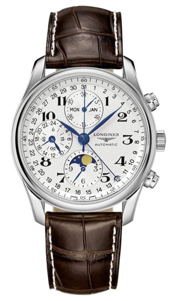 Longines luxury piece among the best men's moon phase watches