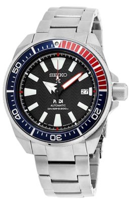 An all-metal Pepsi bezel Seiko dive piece