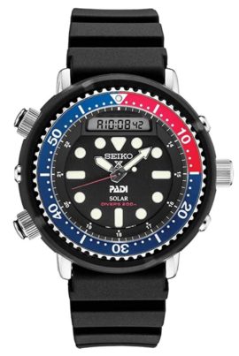 Oversized Seiko watch for professional diving