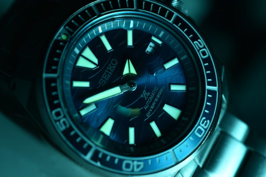 Seiko Samurai luminosity