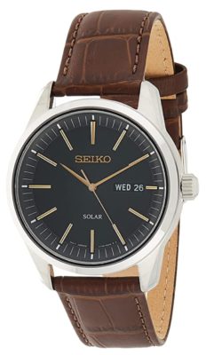 Affordable Seiko solar dress watch