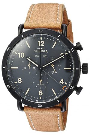 American made Shinola watch with chronograph function