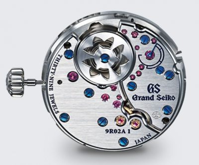 Sweeping second hand watch movement