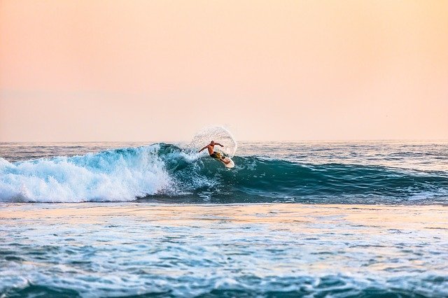 Surfing spot for surfers