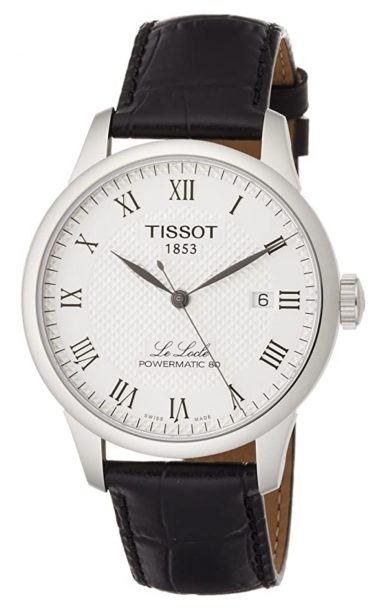 Elegant Tissot brand watch with glittering reputation