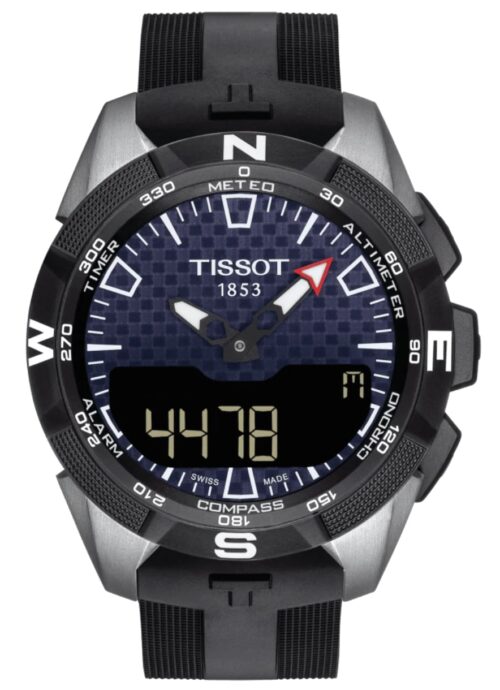 Tissot T-Touch solar tactile watch with antimagnetic titanium case