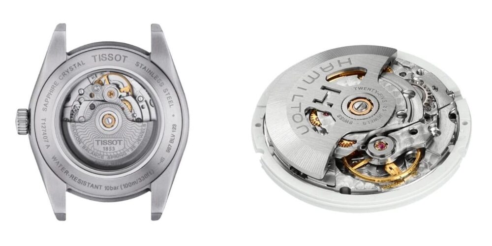 Tissot vs Hamilton movements