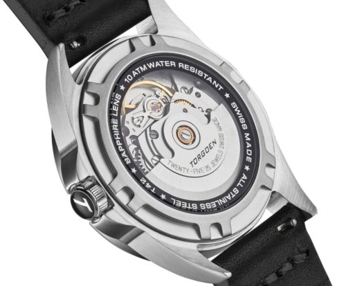 Swiss-made Torgoen watch wiht automatic caliber